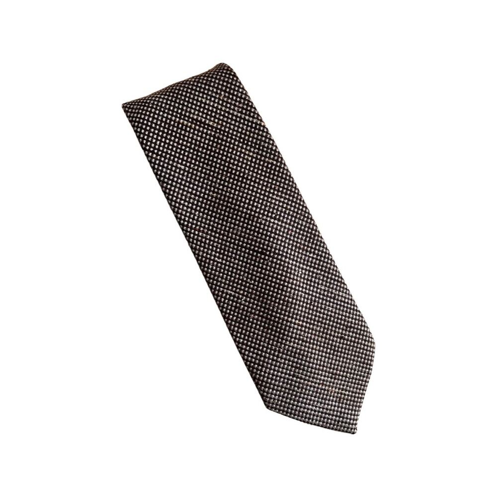 Vintage Designer Originals Brown Wool Necktie
